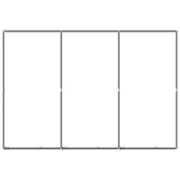 Gabbia per Cani da Esterno in Acciaio 5,53 mÂ²