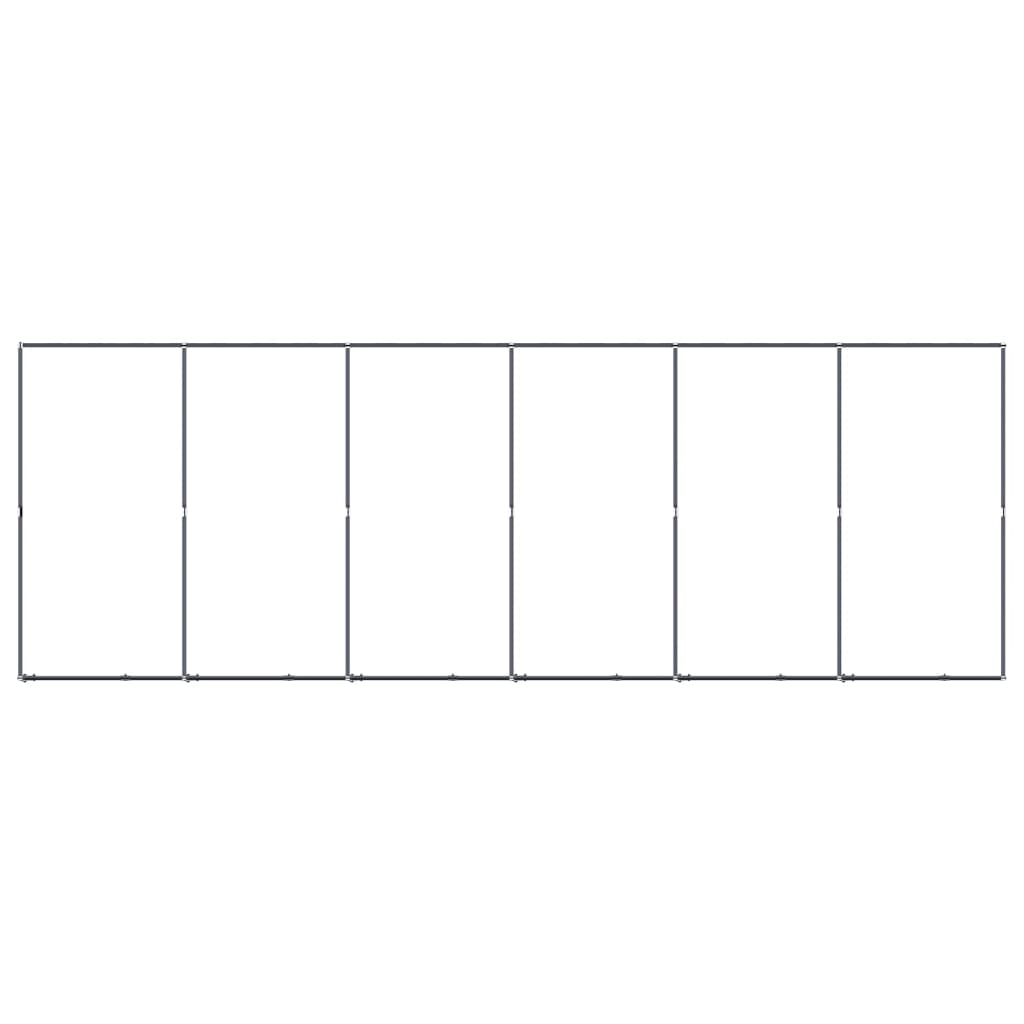 Gabbia per Cani da Esterno in Acciaio 11,06 m² 3097941