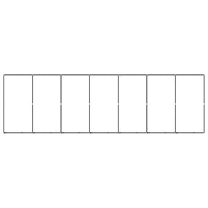 Gabbia per Cani da Esterno in Acciaio 12,9 m² 3097942