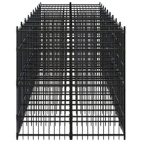 Gabbia per Cani da Esterno in Acciaio 16,59 mÂ²