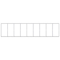 Gabbia per Cani da Esterno in Acciaio 16,59 m² 3097944