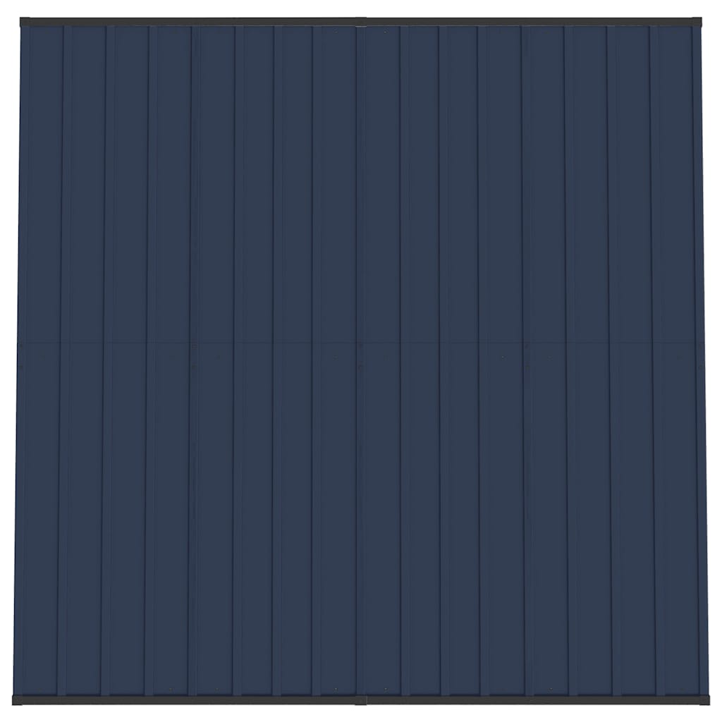 Gabbia per Cani da Esterno con Tetto in Acciaio 3,69 m² 3097947