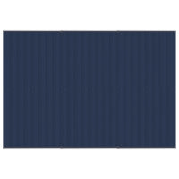 Gabbia per Cani da Esterno con Tetto in Acciaio 5,53 m² 3097948