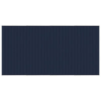 Cuccia gabbia per animali da esterno pac con tetto per cani in acciaio 7,37 m² nero 02_0041765