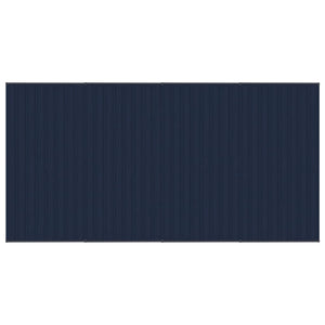 Cuccia gabbia per animali da esterno pac con tetto per cani in acciaio 7,37 m² nero 02_0041765