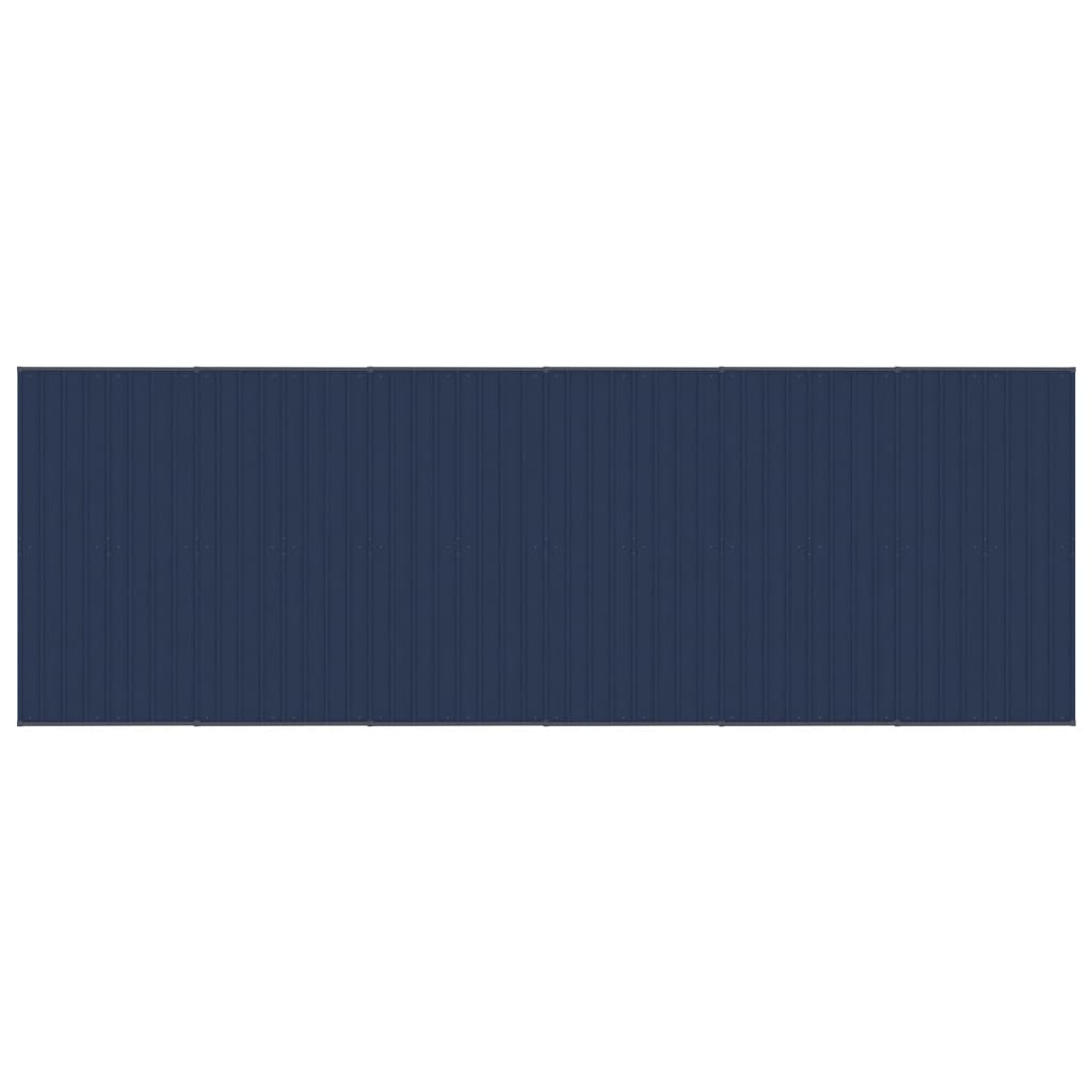 Gabbia per Cani da Esterno con Tetto in Acciaio 11,06 mÂ² cod mxl 44271