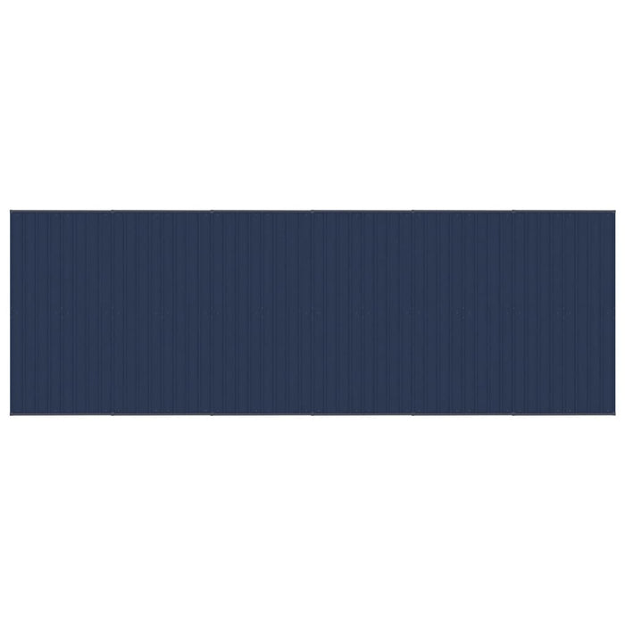 Cuccia gabbia per animali da esterno con tetto per cani in acciaio 11,06 m² nero 02_0041733