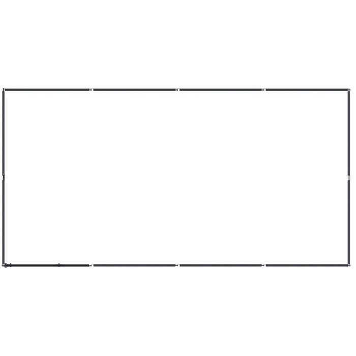 Gabbia per Cani da Esterno in Acciaio 7,37 m² 3097958