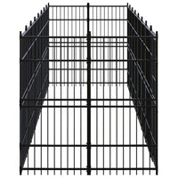 Gabbia per Cani da Esterno in Acciaio 14,75 m² 3097962