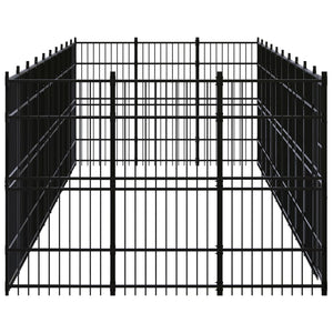 Gabbia per Cani da Esterno in Acciaio 27,65 m² 3097981