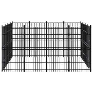 Gabbia per Cani da Esterno in Acciaio 14,75 mÂ²  cod mxl 43280