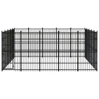 Gabbia per Cani da Esterno in Acciaio 23,04 m² 3097989