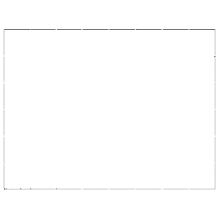 Gabbia per Cani da Esterno in Acciaio 44,24 m² 3097997