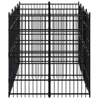 Gabbia per Cani da Esterno in Acciaio 7,37 m² 3098010
