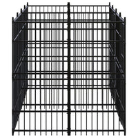 Gabbia per Cani da Esterno in Acciaio 11,06 mÂ² cod mxl 34899