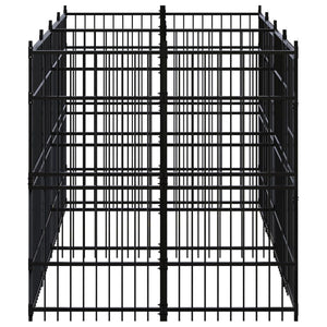 Gabbia per Cani da Esterno in Acciaio 11,06 m² 3098011