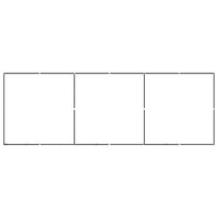 Gabbia per Cani da Esterno in Acciaio 11,06 m² 3098011