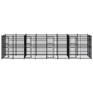 Gabbia per Cani da Esterno in Acciaio 14,75 mÂ² cod mxl 34890