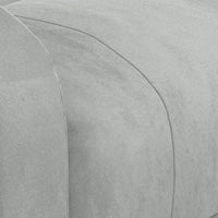 Poltrona Reclinabile Grigio Chiaro in Velluto