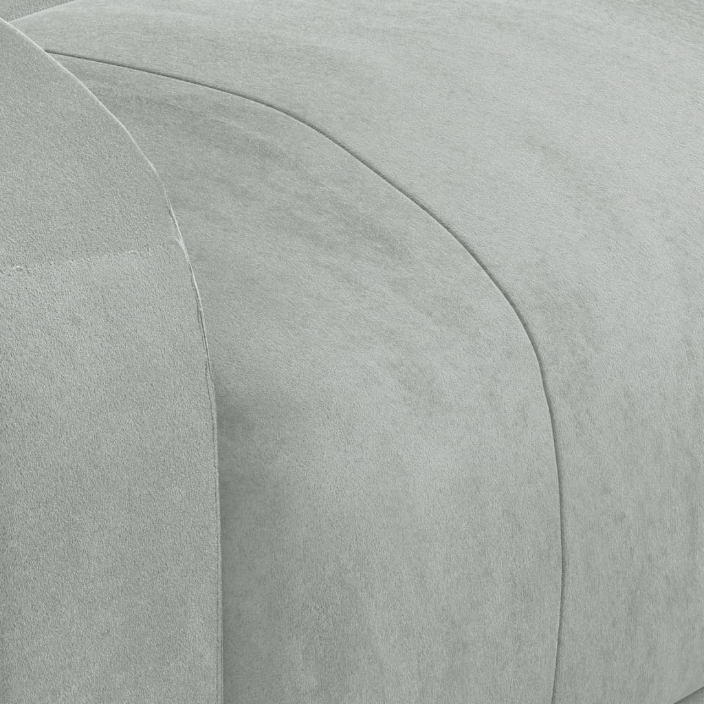 Poltrona Massaggiante Reclinabile Verde Chiaro in Velluto cod mxl 32373