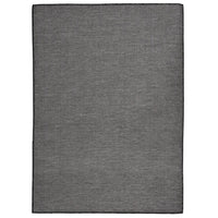 Tappeto da Esterni a Tessitura Piatta 200x280 cm Grigiocod mxl 127313