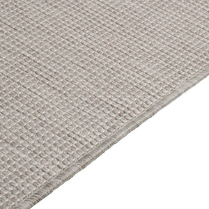 Tappeto da Esterni a Tessitura Piatta 140x200 cm Tortora 340782
