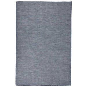 Tappeto da Esterni a Tessitura Piatta 120x170 cm Blu cod mxl 69701