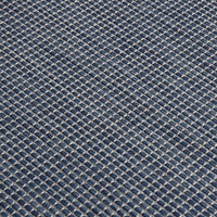 Tappeto da Esterni a Tessitura Piatta 120x170 cm Blu cod mxl 69701