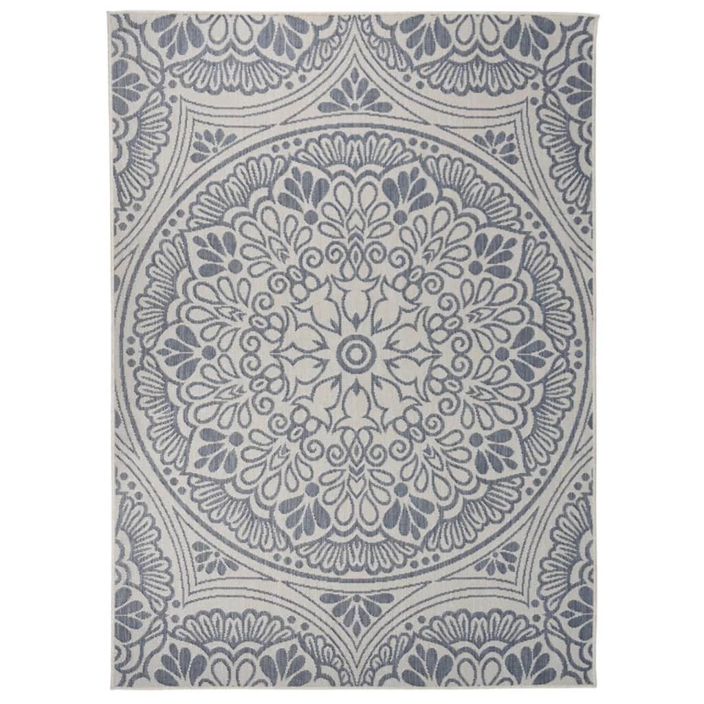 Tappeto da Esterni a Tessitura Piatta 200x280 cm Motivo Blucod mxl 119452