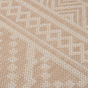 Tappeto da Esterni a Tessitura Piatta 200x280cm Strisce Marroni cod mxl 67764