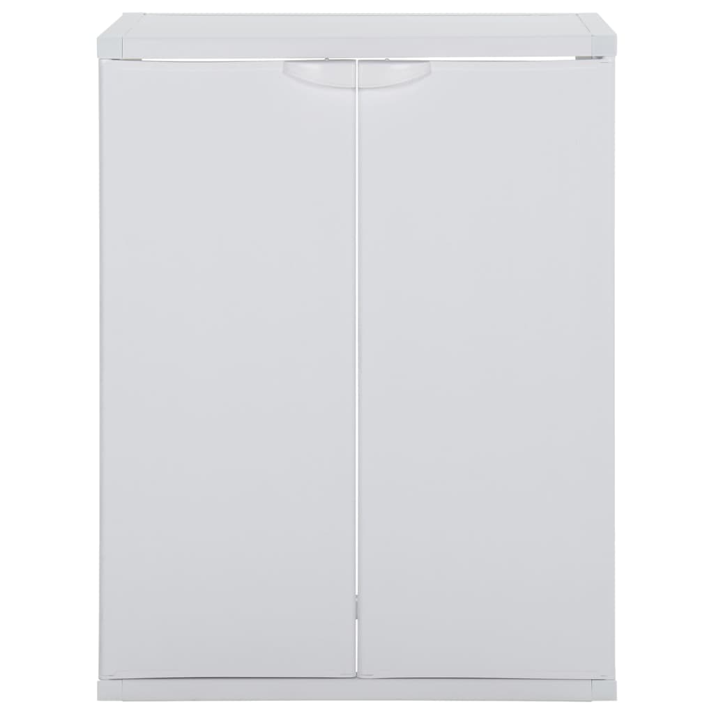 Mobile per Lavatrice Bianco 68,5x64,5x88 cm in PVC 340986