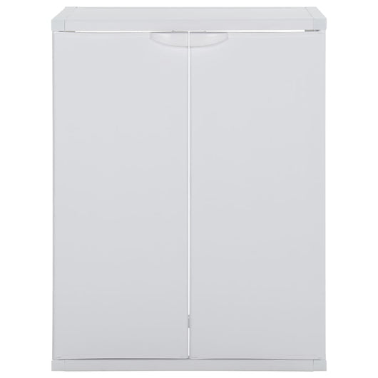 Mobile per Lavatrice Bianco 68,5x64,5x88 cm in PVC 340986