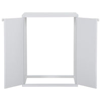 Mobile per Lavatrice Bianco 68,5x64,5x88 cm in PVC cod mxl 74723