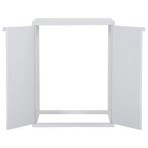 Mobile per Lavatrice Bianco 68,5x64,5x88 cm in PVC 340986