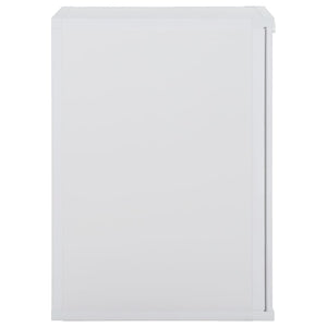 Mobile per Lavatrice Bianco 68,5x64,5x88 cm in PVC 340986