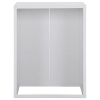 Mobile per Lavatrice Bianco 68,5x64,5x88 cm in PVC cod mxl 74723