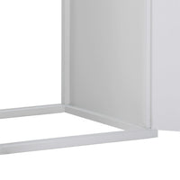 Mobile per Lavatrice Bianco 68,5x64,5x88 cm in PVC cod mxl 74723