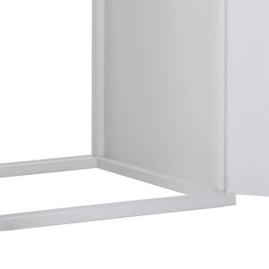 Mobile per Lavatrice Bianco 68,5x64,5x88 cm in PVC 340986