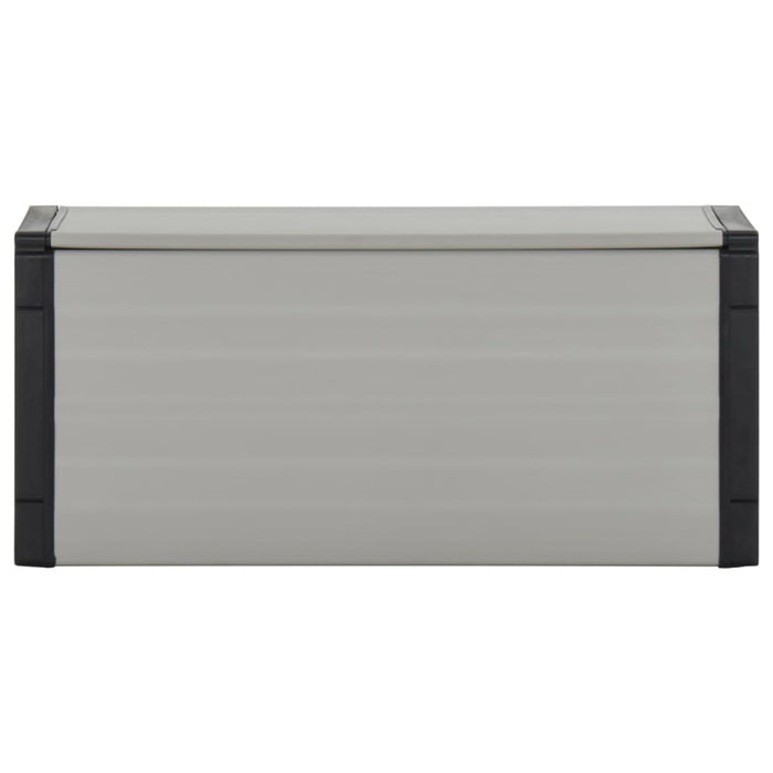 Contenitore per Rifiuti da Giardino-Bidone per rifiuti da giardino Grigio 85x34x40 cm