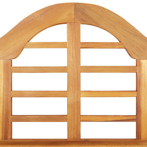 Panchina da Giardino 125 cm Legno Massello di Acacia 318550