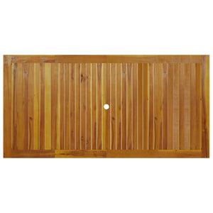 Tavolo da Giardino 200x100x74 cm in Legno Massello di Acacia cod mxl 49204