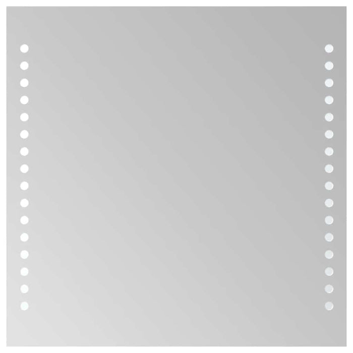 Specchio da Bagno con Luci LED 30x30 cm 151718