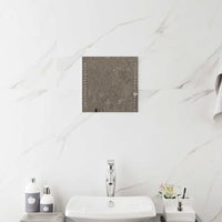 Specchio da Bagno con Luci LED 30x30 cm 151718
