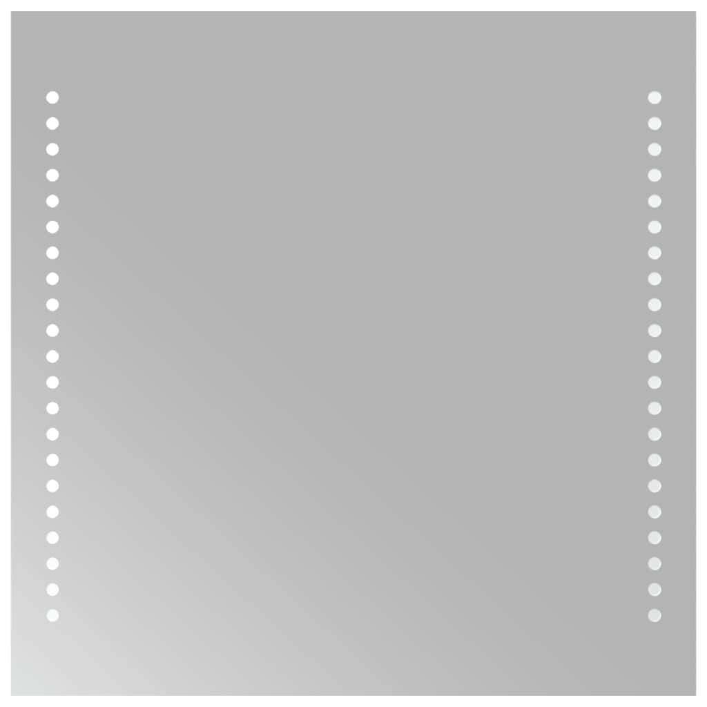 Specchio da Bagno con Luci LED-Specchio per Bagno 40x40 cm 228219
