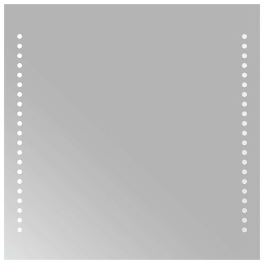 Specchio da Bagno con Luci LED 40x40 cm cod mxl 46746