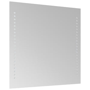 Specchio da Bagno con Luci LED 40x40 cm 151719