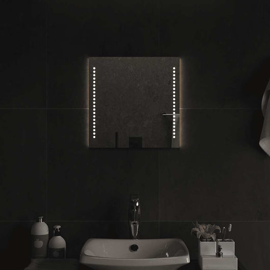 Specchio da Bagno con Luci LED 40x40 cm 151719