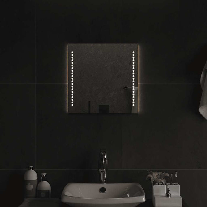 Specchio da Bagno con Luci LED 40x40 cm 151719