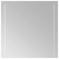 Specchio da Bagno con Luci LED 50x50 cm