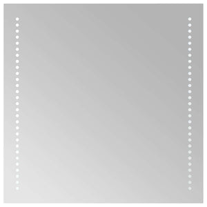 Specchio da Bagno con Luci LED 50x50 cm 151720